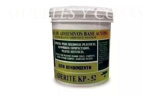 Adhesivo Base Acuosa Wepel Kp-52 Tacho Por  1 Kg.