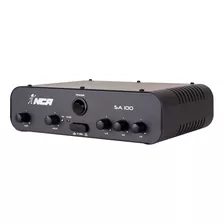 Amplificador Compacto Para Som Nca Sa100 100 W Rms Cor Preto