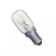 Lampada E14 15w 220v P/ Lustres Geladeiras Microondas Cor Da Luz Branco-quente