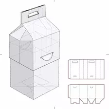 Vectores De Cajas Para Editar E Imprimir Moldes Troquel