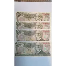 Billetes De 50 Nuevos Y Consecutivos, Ver Descripción. Vhcf