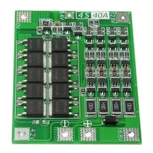 Modulo Carga Bms 4s 16.8v-- 40 Amper!! 18650 Service Market