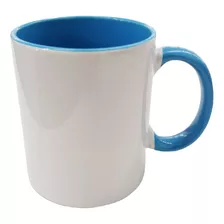 Taza Interior Y Asa De Color Personalizada Sámano Uruguay 