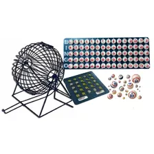 Juego De Bingo Para Negocio 20 Tablas Plasticas Profesional