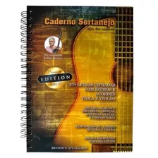 Caderno Sertanejo Premium Edition Músicas Cifradas