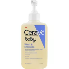 Cerave Bebé De Baño Y Champú 8 Oz (pack De 2)