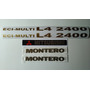Mitsubishi Montero Pajero Dorado Emblema X2 Cinta 3m Mitsubishi Montero IO