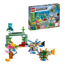 Lego Minecraft 21180 A Batalha Do Guardião 255 Peças