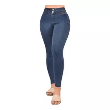  Jeans Dama Pantalones Mujer Colombiano Pompa Maxi Pompi