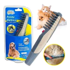 Pente Pet Elétrico Cães E Gatos Tira Nós Western Original