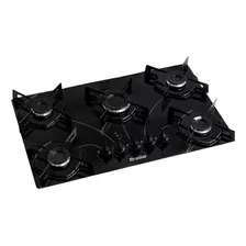 Fogão Cooktop 5 Bocas Acendimento Aut. Easy Clean Braslar