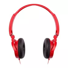 Audifono Cintillo Philco Plc18 Rojo. 3.5 Mm. Factura/boleta Color Rojo