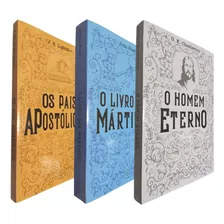 3 Livros Físicos Literatura Cristã Iii O Livro Dos Mártires, Os Pais Apostólicos E O Homem Eterno