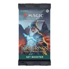 Magic Mtg Lord Of The Rings Pack De 4 Set Boosters Inglés