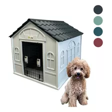 Casa Termica Para Perros Con Puerta Razas Medianas 98x84x82