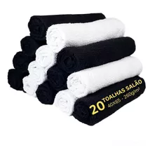 Kit 20 Toalhas De Rosto Salão De Beleza Barbearia Atacado