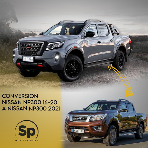 Body Kit Nissan Conversin Np300 Frontier 2018 A 2021 Pro4x Foto 8