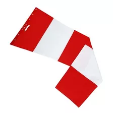 Biruta - Cone De Vento Refil 50cm Vermelho E Branco Aeroind