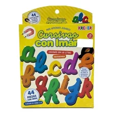 Letras De Goma Eva En Cursiva Con Imán Art327 - Kreker