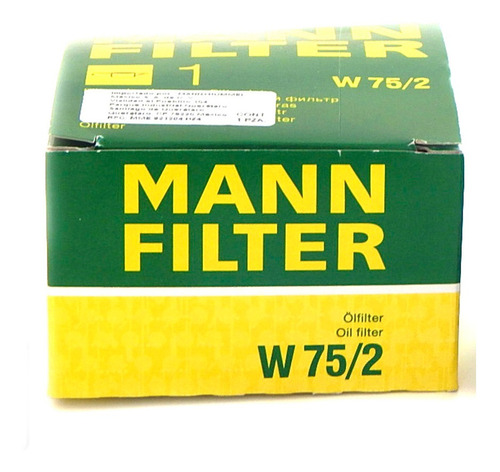 Filtro Aceite Renault Duster 2.0 16v 2013 13 W75/2 Foto 2