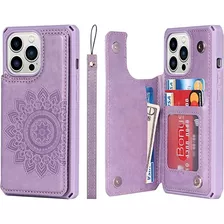 Cavor Funda Para I 13 Pro Wallte Con Diseño De Mandala En .