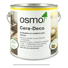 Osmo Cera Deco Madera 750ml Interior Colores