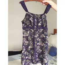 Vestido De Mujer De Seda Estampado