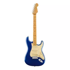 Guitarra Elétrica Fender American Ultra Stratocaster De Amieiro Cobra Blue Uretano Brilhante Com Diapasão De Bordo