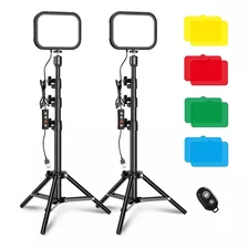 Kit Iluminación Video Fotografía Luces Led Regulables 5600 K