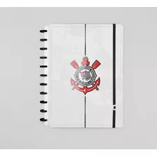 Caderno Inteligente Grande Corinthians Timão Branco