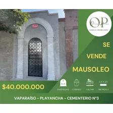 Se Vende Mausoleo Capillas, Cementerio 3 Playa Ancha