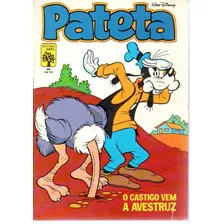 Pateta N° 16 - 34 Páginas Em Português - Editora Abril - Formato 13,5 X 19 - Capa Mole - 1983 - Bonellihq Cx443 H18