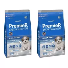 Ração Premier Lhasa Apso Filhotes 2,5kg Kit 2 Unidades