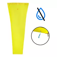 Biruta - Cone De Vento Refil 60cm Amarelo Com Furo De Alívio