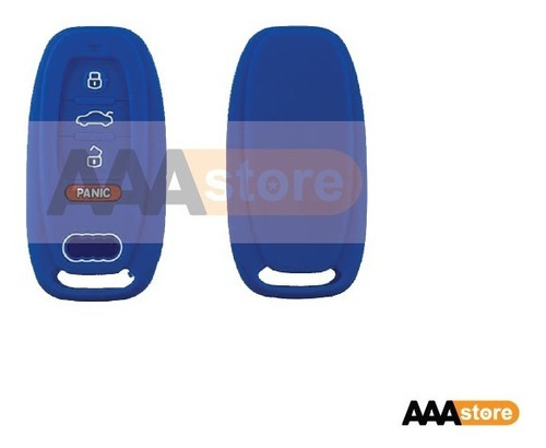 Funda Silicon Protector Llave Audi S7 S6 A4 S5 S4 Q5 Foto 2