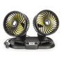 Ventilador Doble Auto Coche Porttil Potente 2 Velocidades