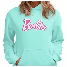 Blusa De Frio Barbie Girl Adulto Moletom Feminino Com Capuz