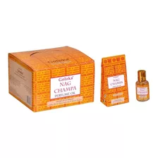 Óleo Perfumado Indiano Goloka Nag Champa 10ml - Meditação