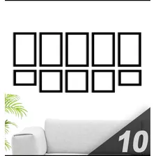 10 Molduras Quadros Decorativos Papel Cartão Frete Grátis