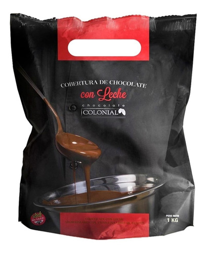Chocolate Cobertura Colonial Con Leche X 1kg
