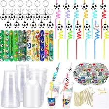 110 Piezas De Recuerdos De Fiesta De Fútbol Para Niños, Sumi