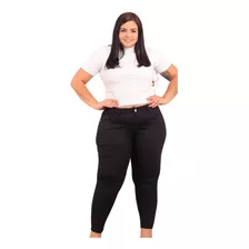 Skinny Feminina Plus Size Color