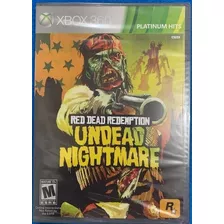 Red Dead Redemption Undead Nightmare Xbox 360 Fisico