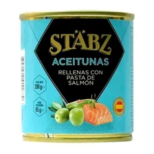 Aceitunas Rellenas De Salmón Stabz 200g España Nuevo!