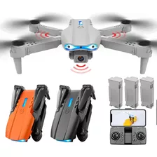 Mini Drone E99 K3 Barato Com Câmera Fullhd 3 Baterias