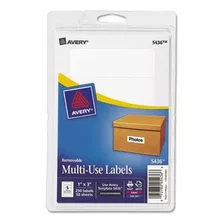 Etiqueta - Print Or Write Removable Multi-use Labels, 1 X 3,