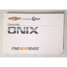 Manual Proprietário Onix 2019 C/bolsinha Original Frete 10,0