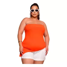 Blusa Bata Tomara Que Caia Assimetrica Plus Size Moda Gringa