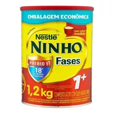 Fórmula Infantil Em Pó Sem Glúten Nestlé Ninho Fases 1+ En Lata De 1 De 1.2kg - 12 Meses A 3 Anos