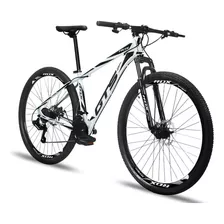 Bicicleta Aro 29 Gts Alumunio Rdx 21v Câmbio Shimano A Disco Cor Branco/preto Tamanho Do Quadro 17